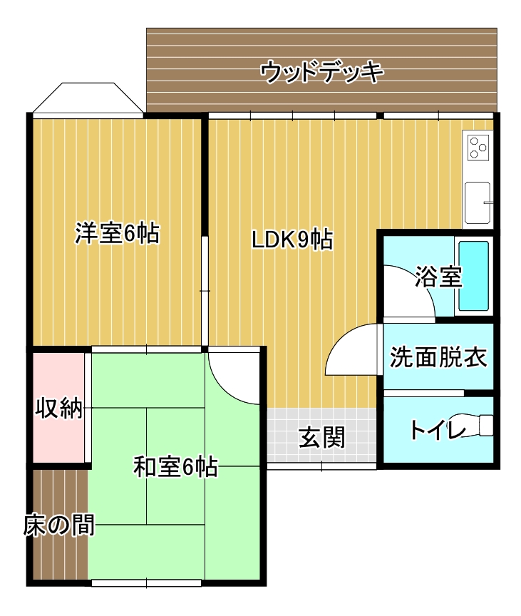 人気の戸建てお手頃物件！　　　吉隈貸家